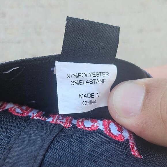 Dome Headwear Marucci Men Hat Baseball Sport Cap Black/Red Size S/M - Picture 12 of 12